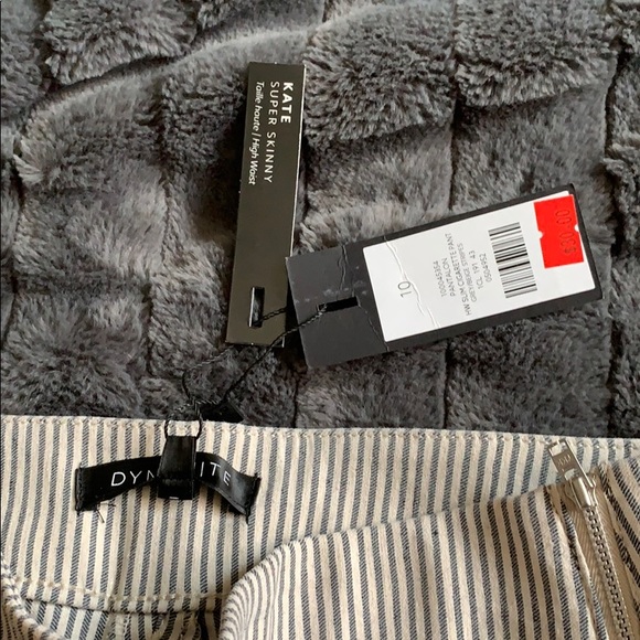 NWT Dynamite high waisted cigarette pant Sz 10 - Picture 4 of 4